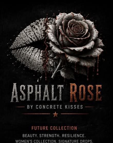 Asphalt Rose by Concrete Kisses — Future Collection